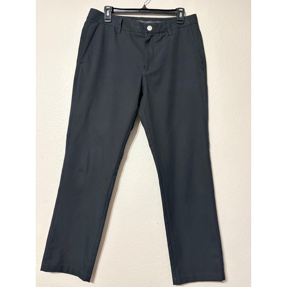 Bonobos Golf Mens 33x30 Slim Fit Performance Pants Black 17896-BK163